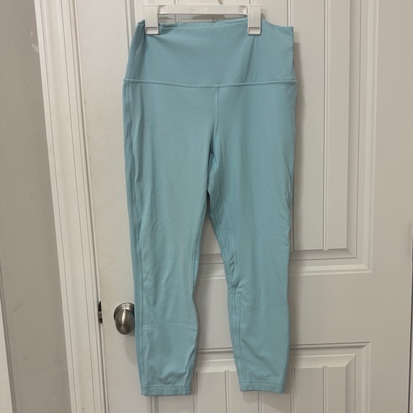 Lululemon Align cropped Sky Blue Leggings (23in) - Picture 1 of 6